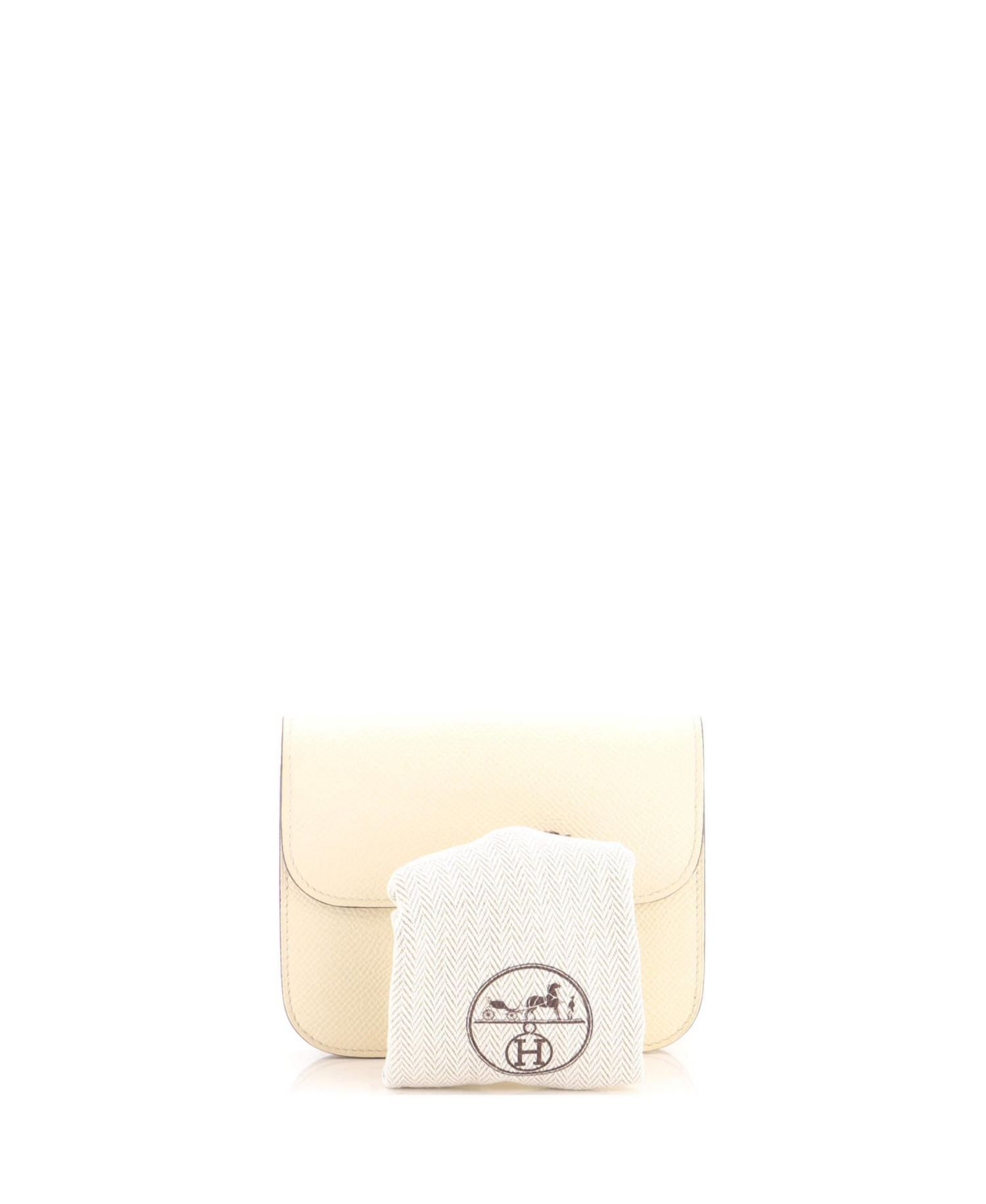 Pre-Owned Hermes Constance Slim Wallet Epsom