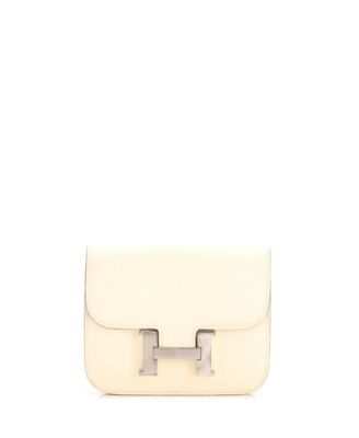 Pre-Owned Hermes Constance Slim Wallet Epsom