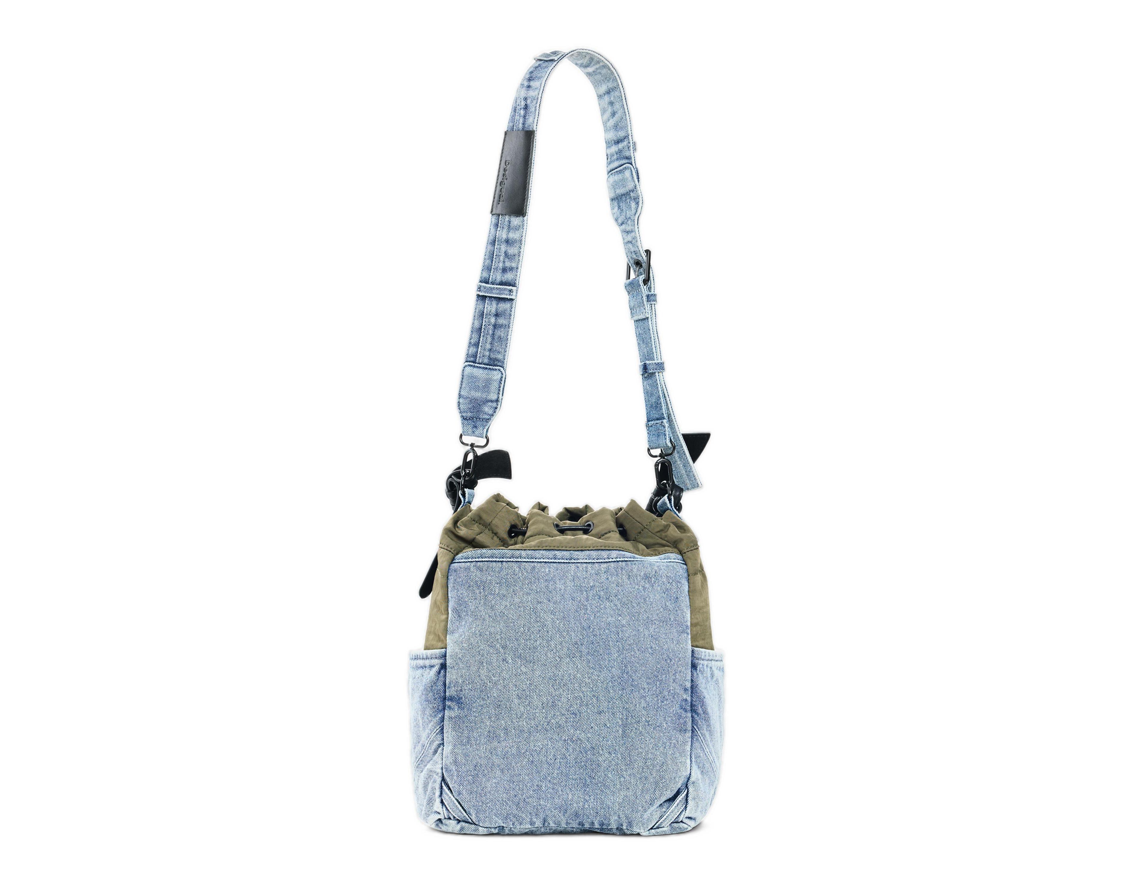 Desigual Women's medium combined denim backpack