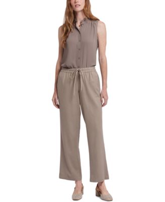 Women's Relaxed Drawstring Pull-On Pants