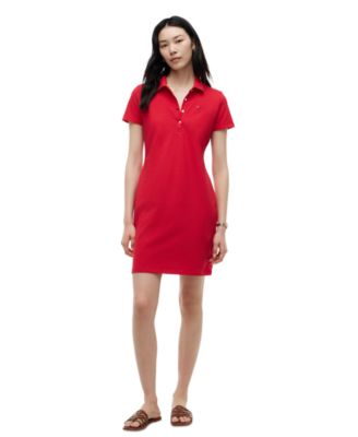 Women's Classic Pique Short-Sleeve Polo Dress