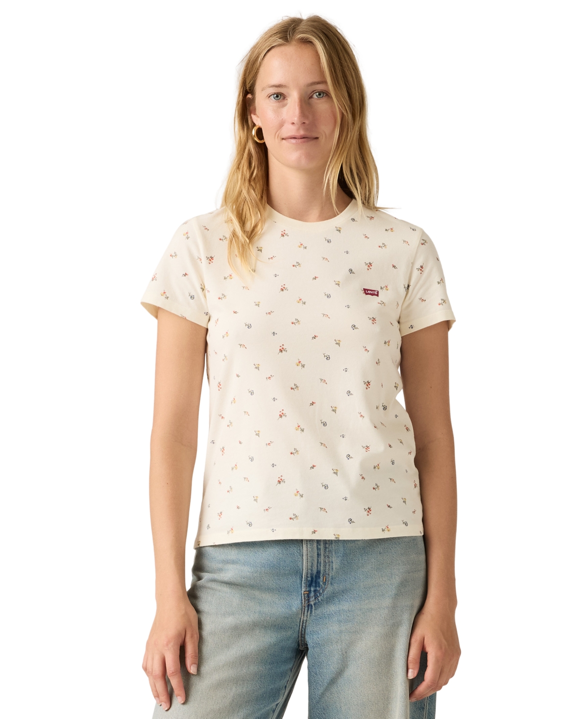 Levi's Women's The Perfect Crewneck Cotton T-Shirt