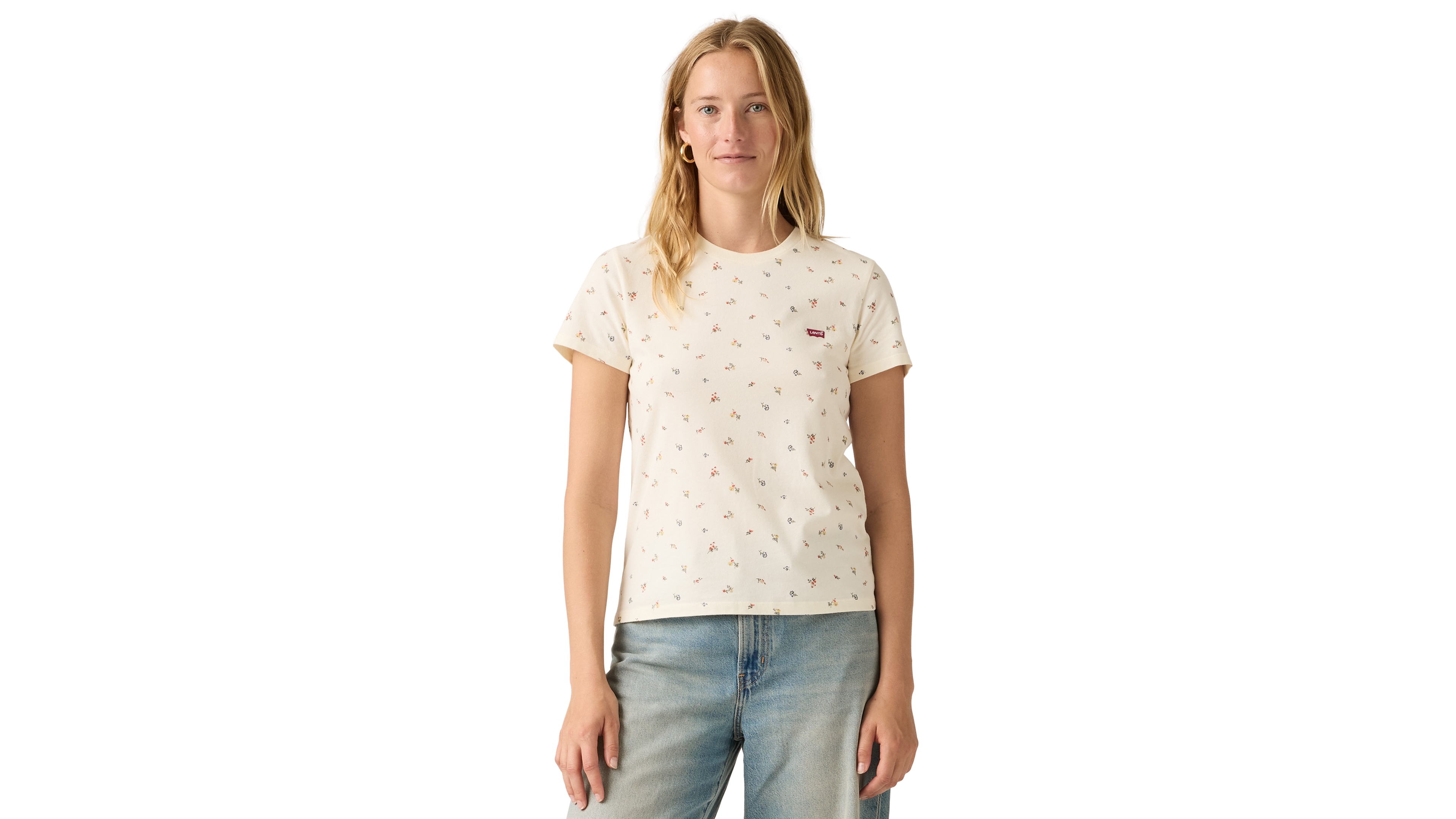Levi's Women's The Perfect Crewneck Cotton T-Shirt