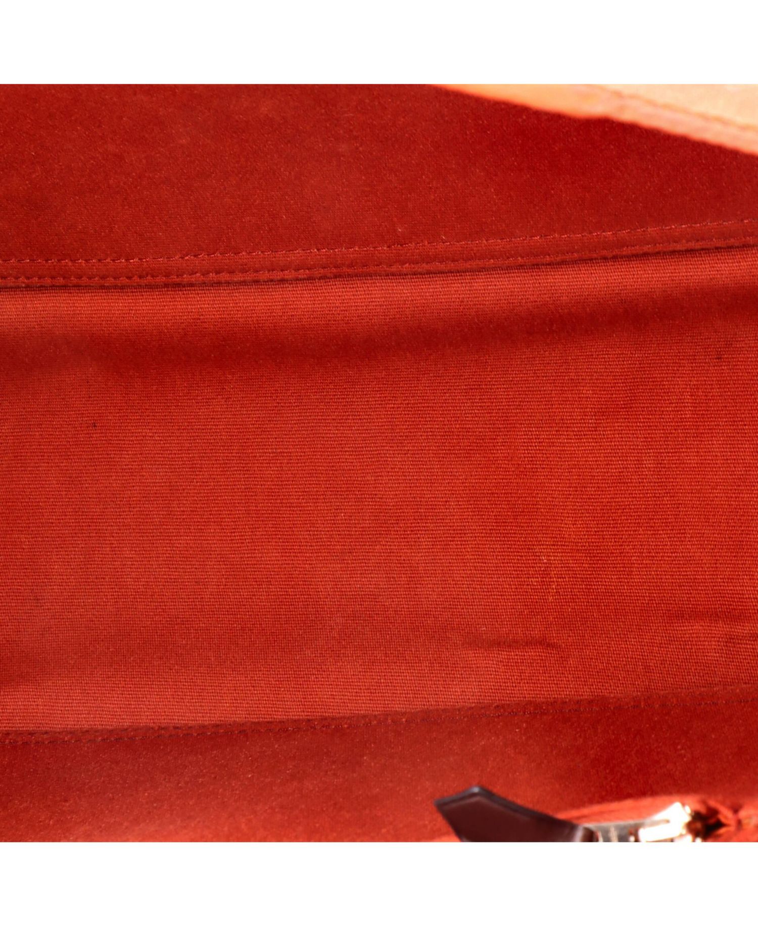 Pre-Owned Hermes 39 Cabag Elan Toile and Leather