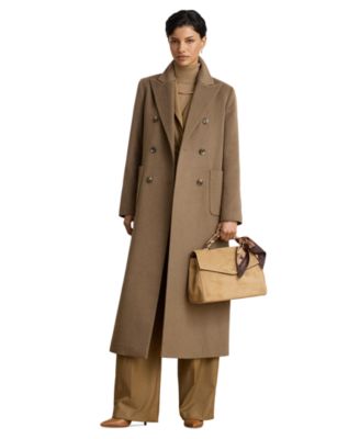 Women's Maxi Wool-Blend Coat