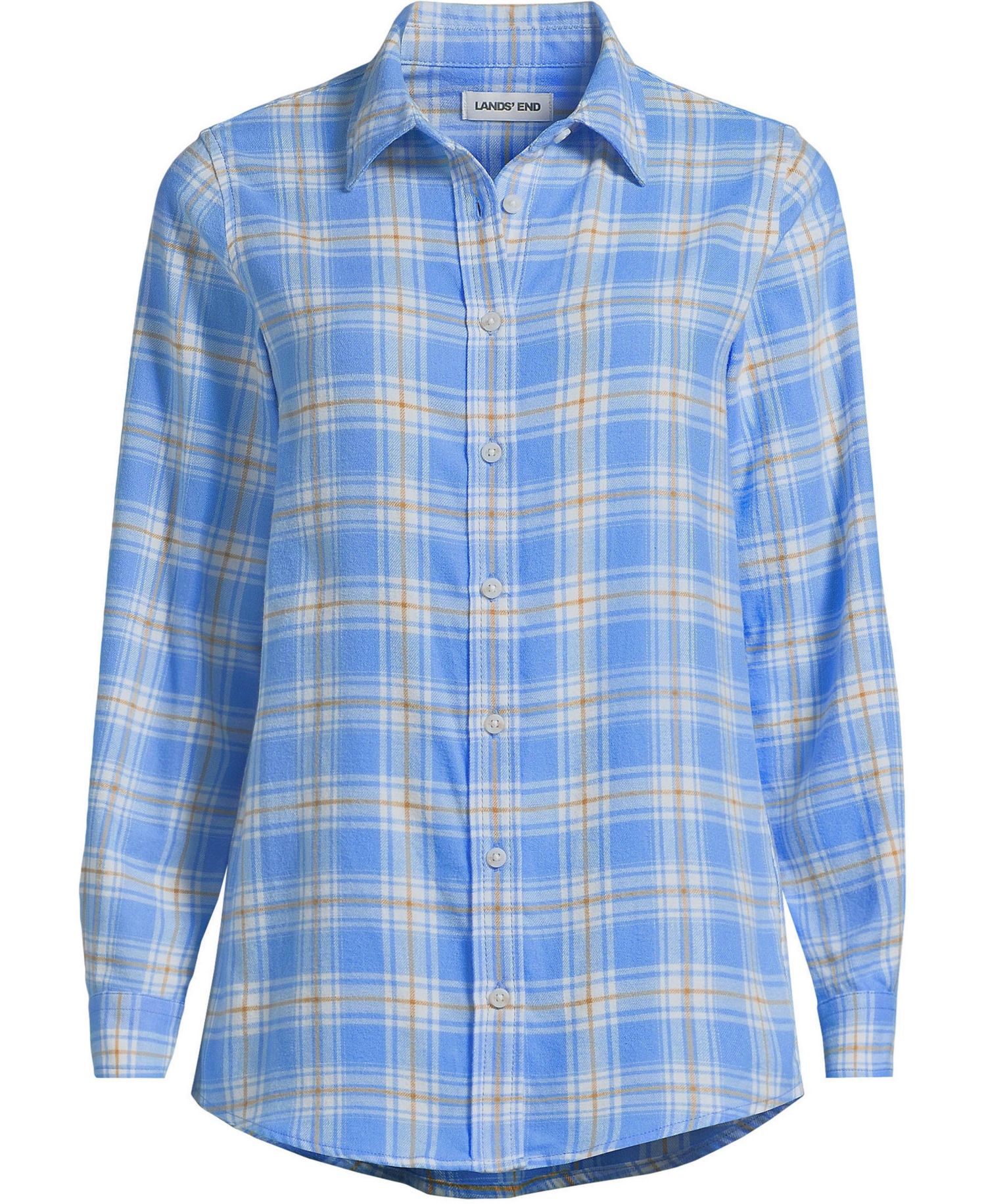Women's Flannel Boyfriend Long Sleeve Shirt