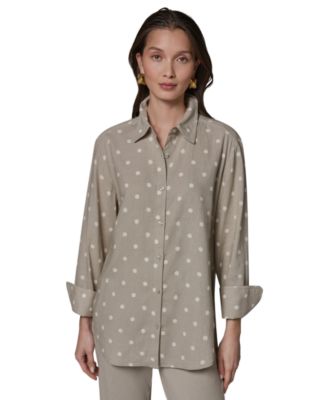 Women's Long-Sleeve Button-Front Shirt