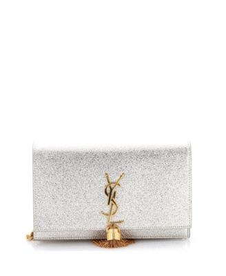Classic Monogram Tassel Chain Wallet Leather