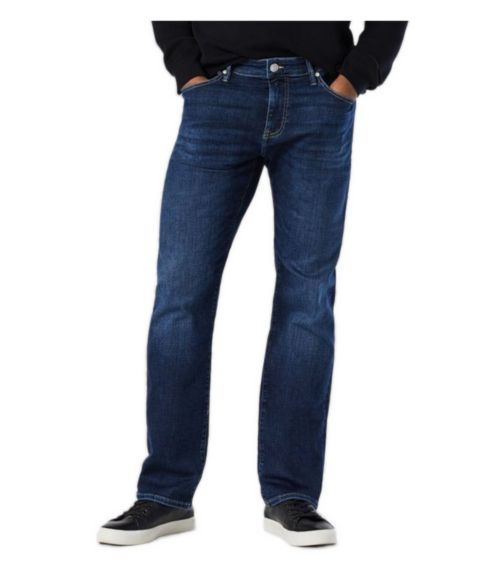 Мужские джинсы Mavi Jeans Marcus Dark-Rinse Slim Straight-Leg, цвет: Deep Organic Move