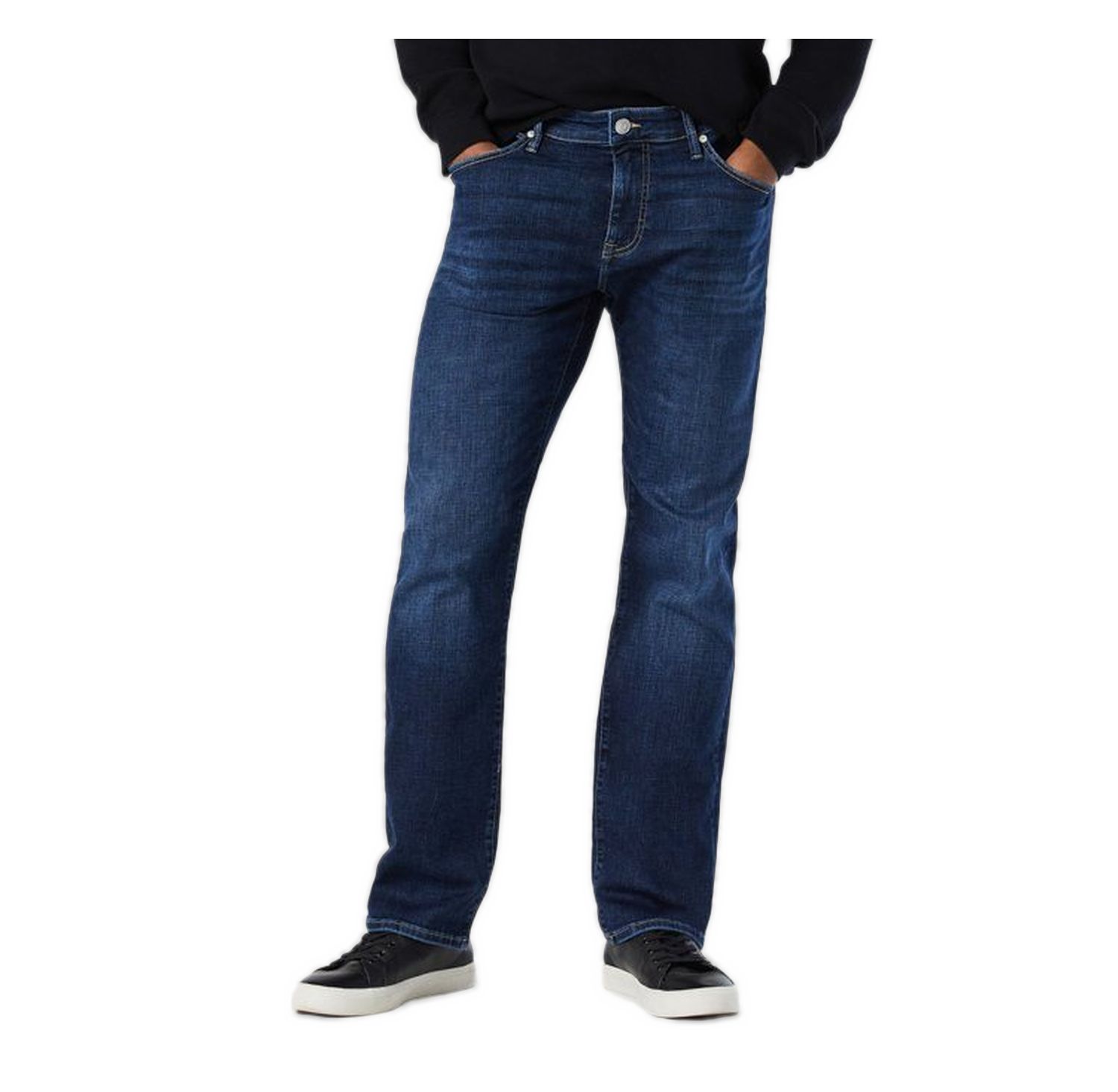 Men's Marcus Dark-Rinse Slim Straight-Leg Jeans