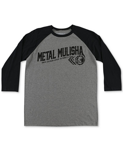 Metal Mulisha Men's Rider Raglan Graphic-Print T-Shirt