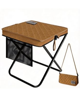 Portable Collapsible Stool Adults Camping Travel Seat Outdoor