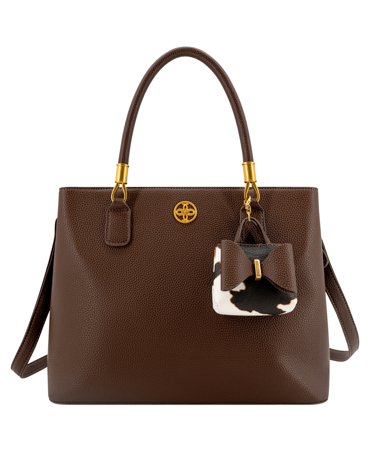 Like Dreams Mila Charm Medium Crossbody Handbag In Brown