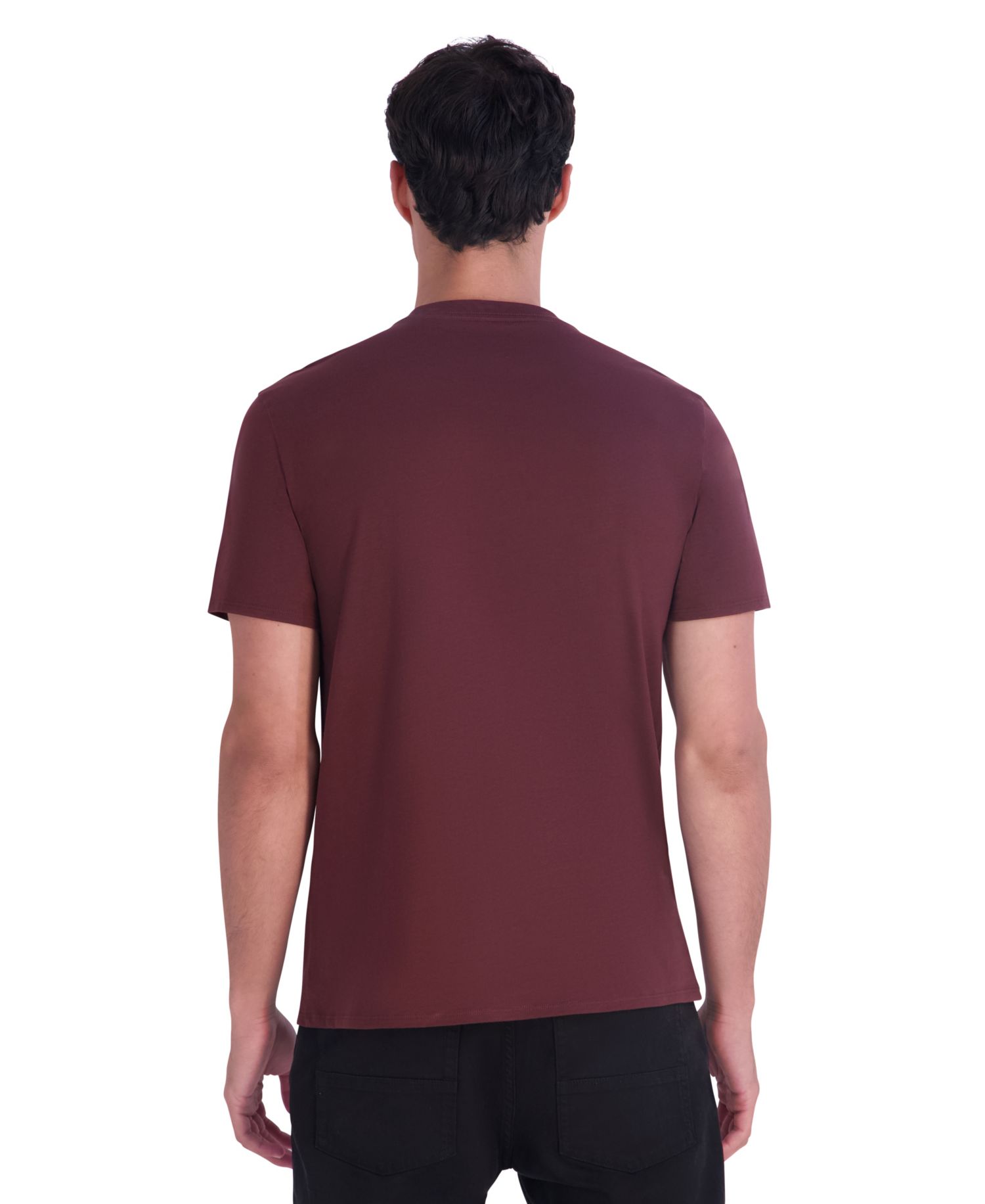 Men's Karl In Suit With Flocking Glasses Modern-Fit T-Shirt