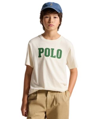 Boys' 8-20 Logo Cotton Jersey T-Shirt