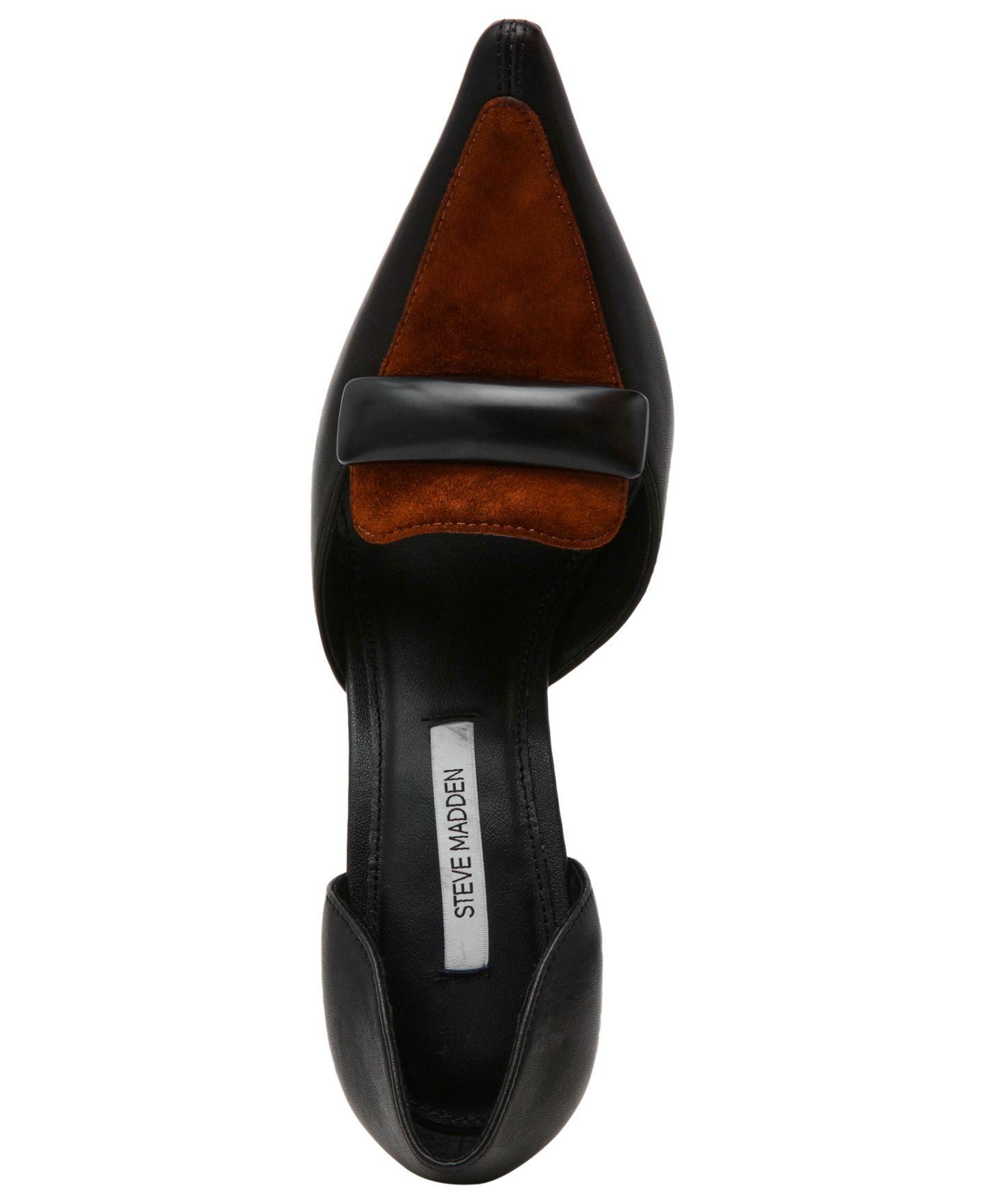 Женские туфли-лодочки Steve Madden Delphini д'Орсэ, цвет: Чёрный — фото 4
