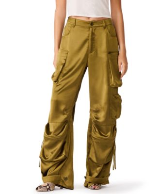Women's Duo Wide-Leg Drawstring Cargo Pants