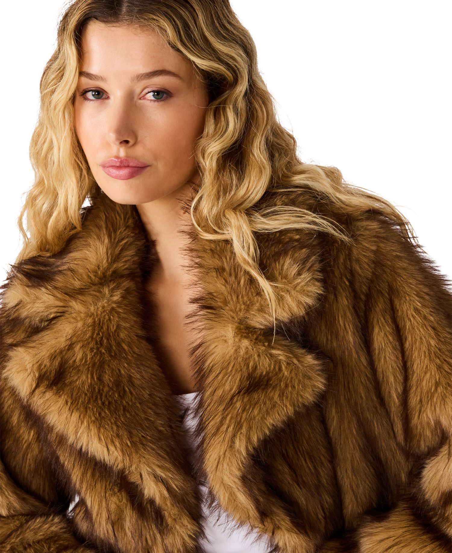 Women's Kindra Insulated Faux Fur Coat