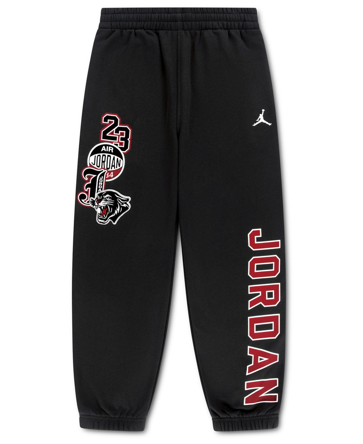 Jordan Boys' 4-20 Royal Court Tapered Graphic Cotton-Blend Joggers