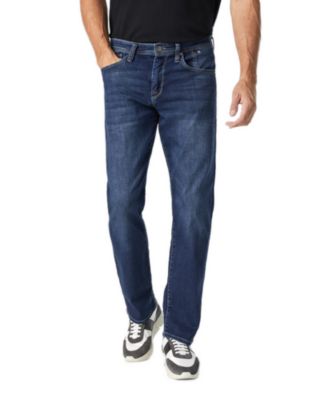 Men's Matt Relaxed-Fit Straight-Leg Jeans