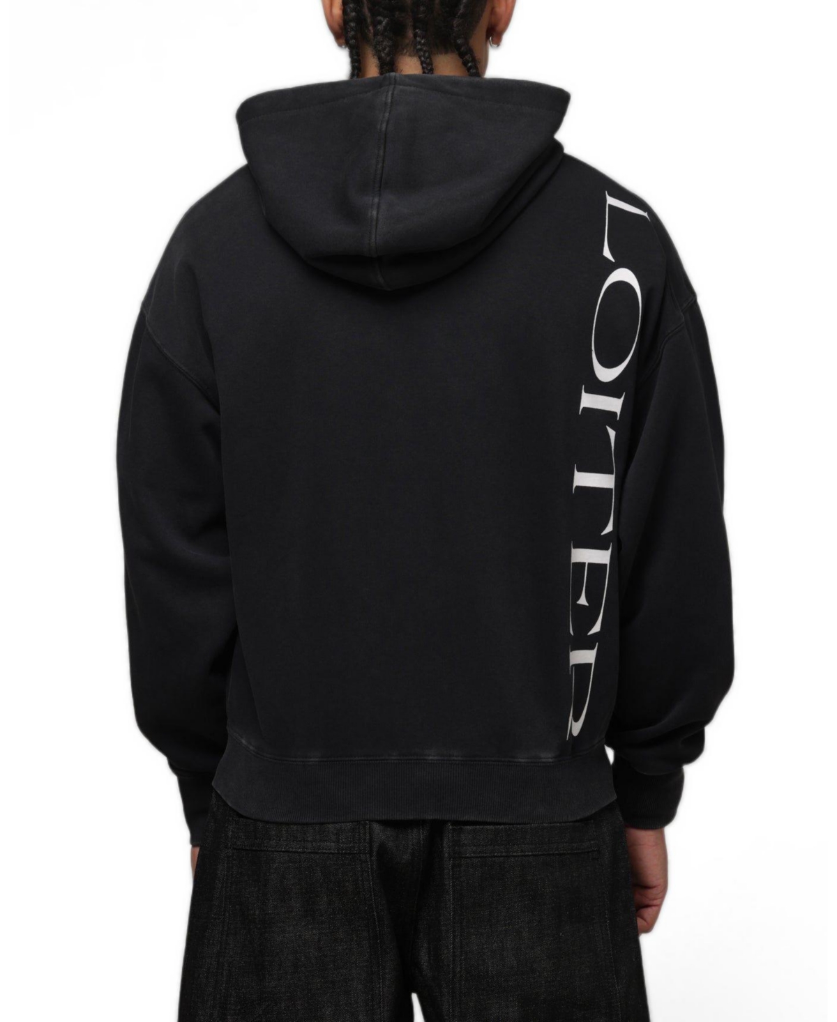 Loiter Men's Spectre Graphic Relaxed-Fit Full-Zip Hoodie