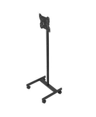 Rolling TV Cart with Portrait to Landscape Rotation for 17 to 55 in Screens