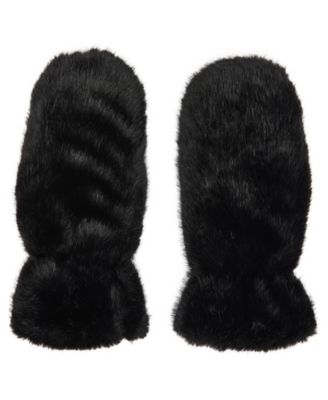 Extreme Fuzzy Pull-On Mitten Gloves