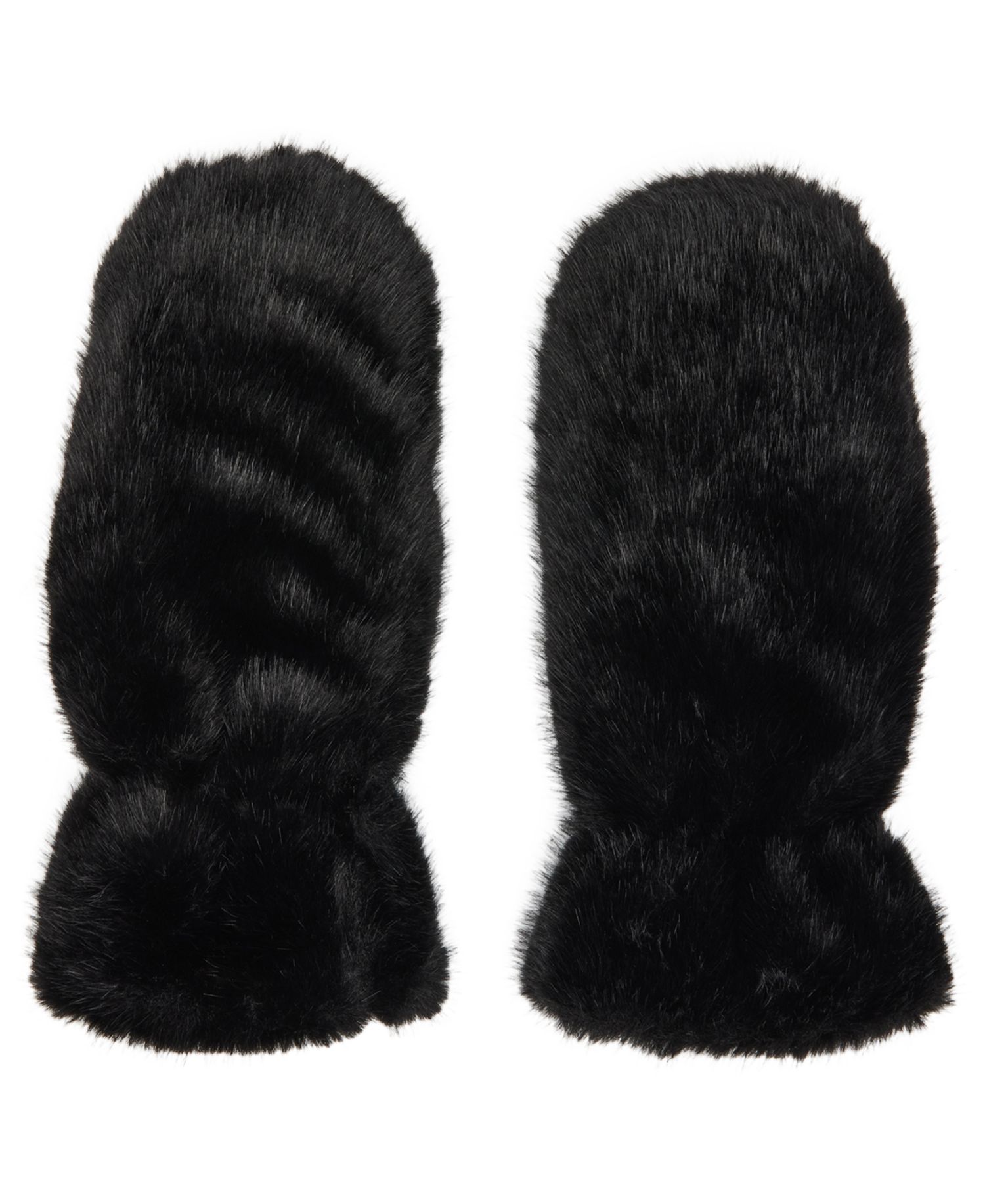 Extreme Fuzzy Pull-On Mitten Gloves