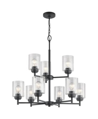 Winslow 27" Wide 2-Tier 9-Light Chandelier