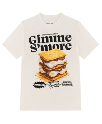 Boys' 8-20 Smore Crewneck Graphic Cotton-Blend Tee