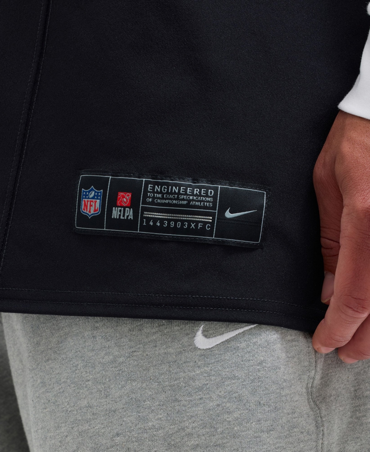 Nike Men's Aidan Hutchinson Black Detroit Lions Alternate Vapor F.u.s.e. Elite Jersey
