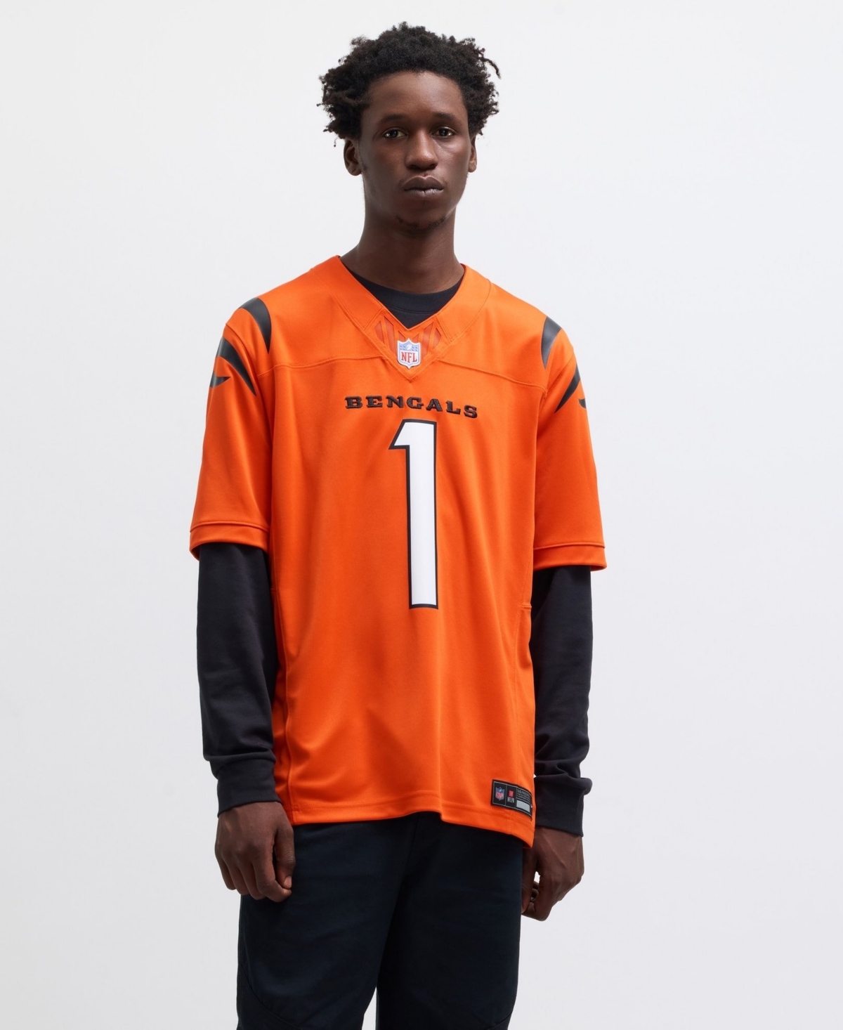 Nike Men's Ja'Marr Chase Cincinnati Bengals Vapor F.u.s.e. Limited Alternate 1 Jersey