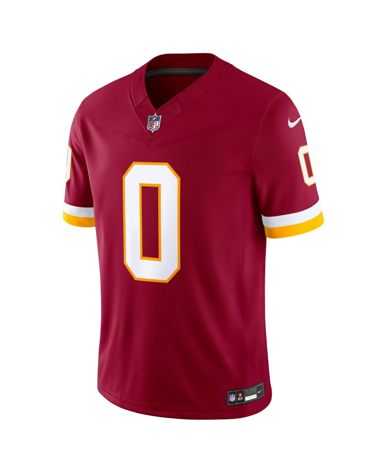 Men's Mike Sainristil Burgundy Washington Commanders Team Vapor F.U.S.E. Stitched Limited Jersey