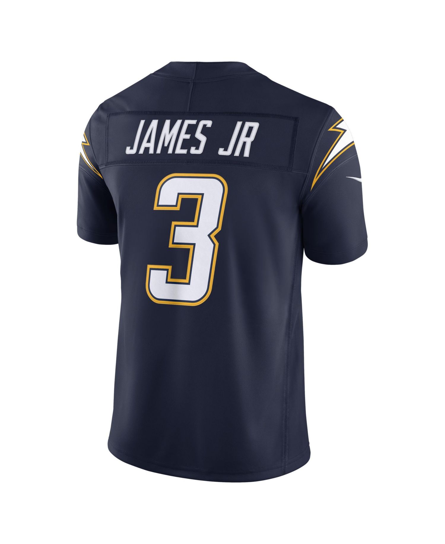 Men's Derwin James Jr. Navy Los Angeles Chargers Alternate Super Chargers Vapor F.U.S.E. Stitched Limited Jersey