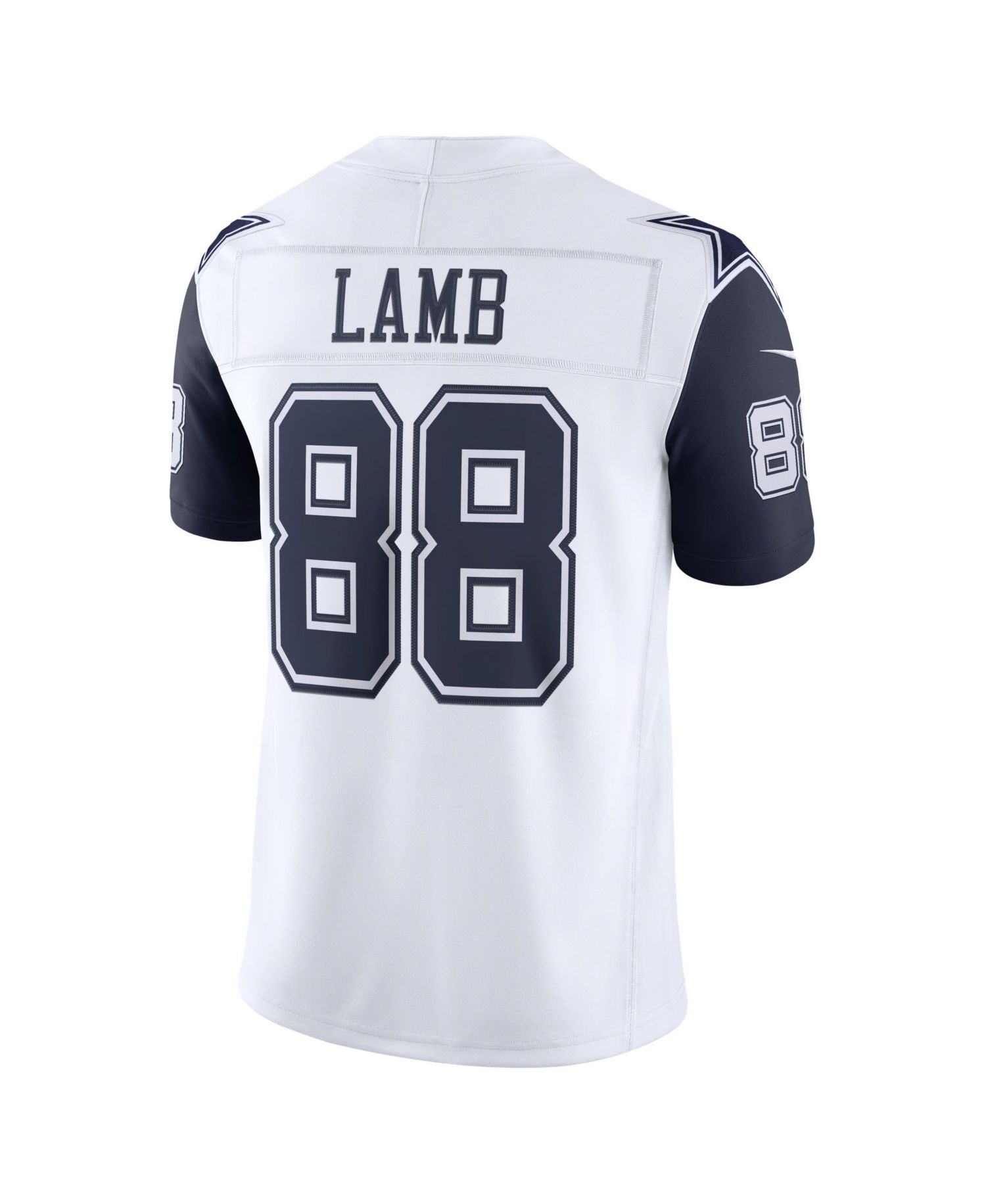 Men's CeeDee Lamb White Dallas Cowboys Alternate Vapor F.U.S.E. Stitched Limited Jersey