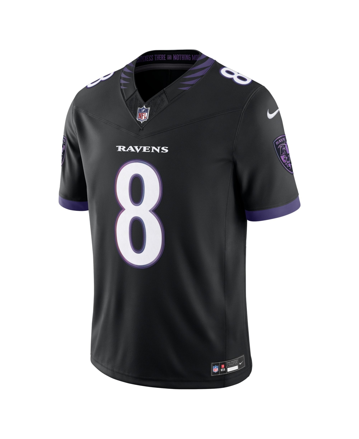 Nike Men's Lamar Jackson Black Baltimore Ravens Alternate Vapor F.u.s.e. Stitched Limited Jersey