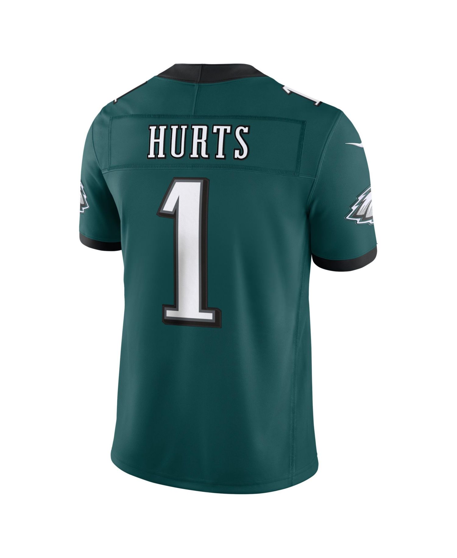 Men's Jalen Hurts Midnight Green Philadelphia Eagles Vapor F.U.S.E. Stitched Limited Jersey