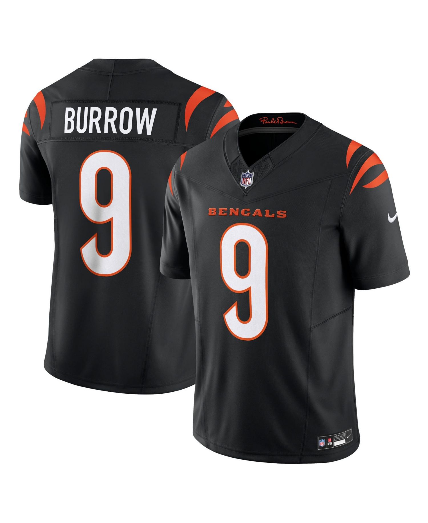 Men's Joe Burrow Black Cincinnati Bengals Vapor F.U.S.E. Limited Jersey