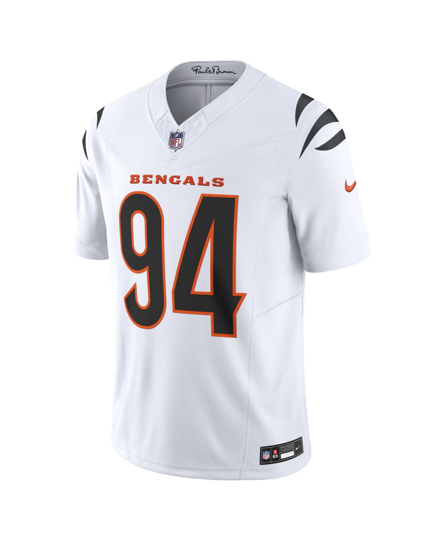 Мужской топ Nike Sam Hubbard Cincinnati Bengals Vapor F.U.S.E. Limited Jersey — фото 2