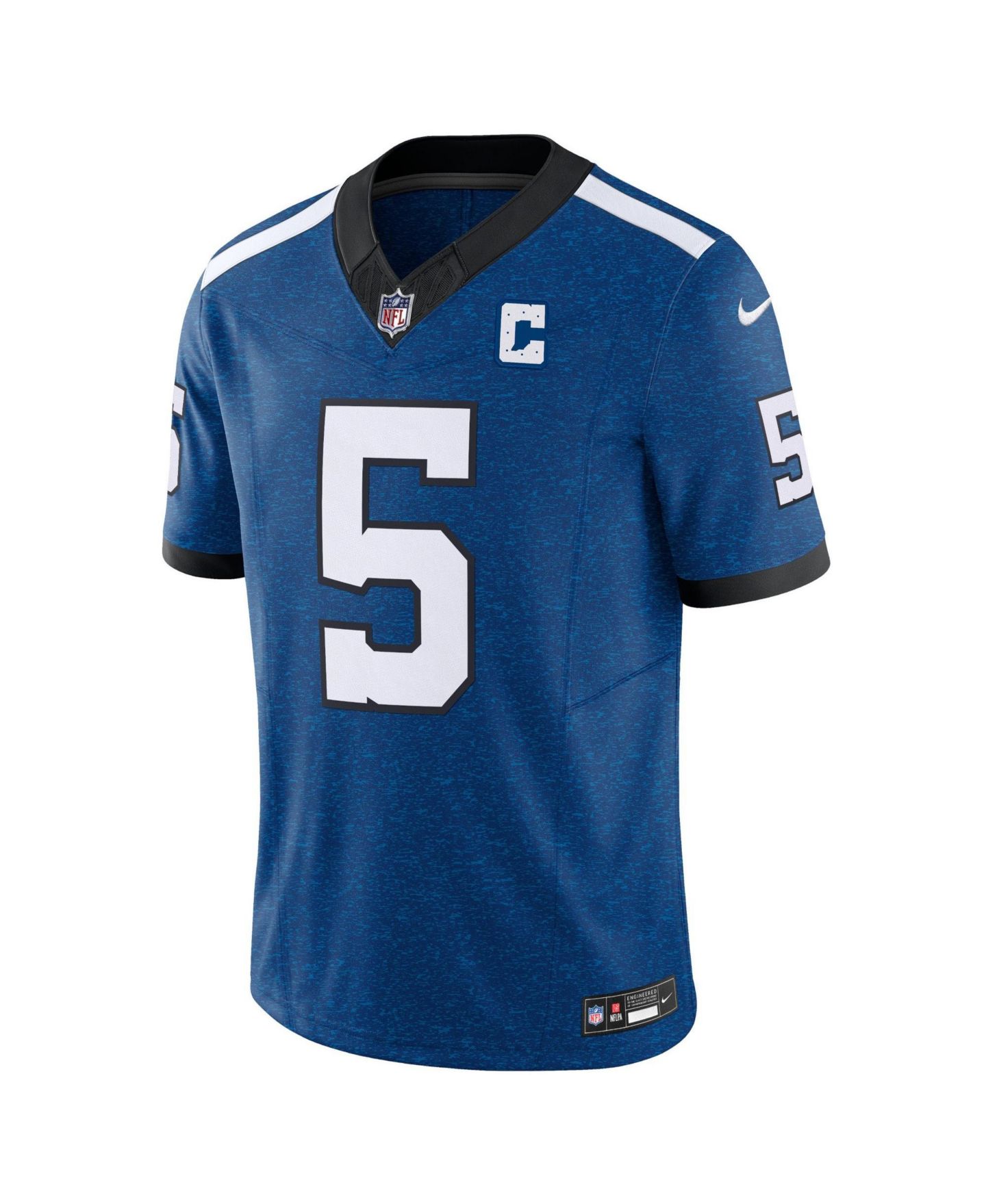 Мужской топ Nike Anthony Richardson Indianapolis Colts Alternate Vapor F.U.S.E. Limited Jersey, цвет: Королевский синий — фото 3