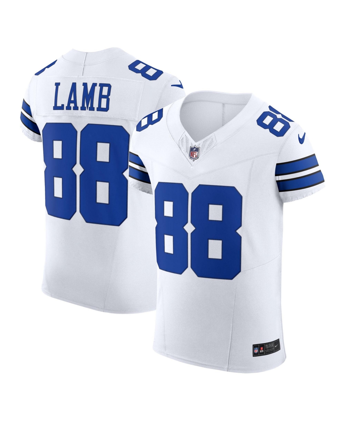 Nike Men's CeeDee Lamb White Dallas Cowboys Vapor F.u.s.e. Elite Jersey - White