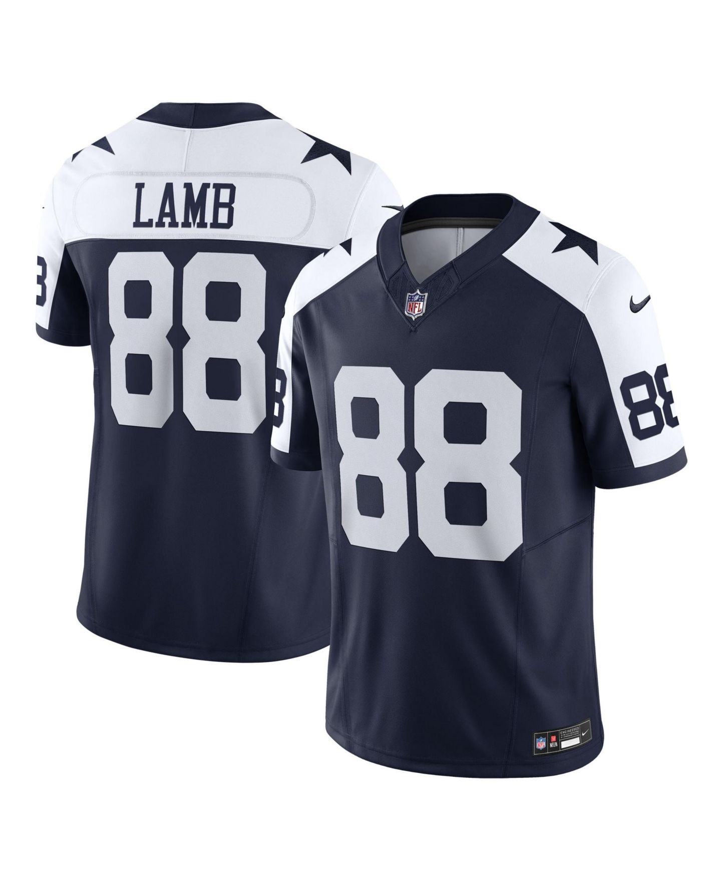 Мужской топ Nike CeeDee Lamb Dallas Cowboys Vapor F.U.S.E. Limited Jersey, цвет: Тёмно-синий — фото 1