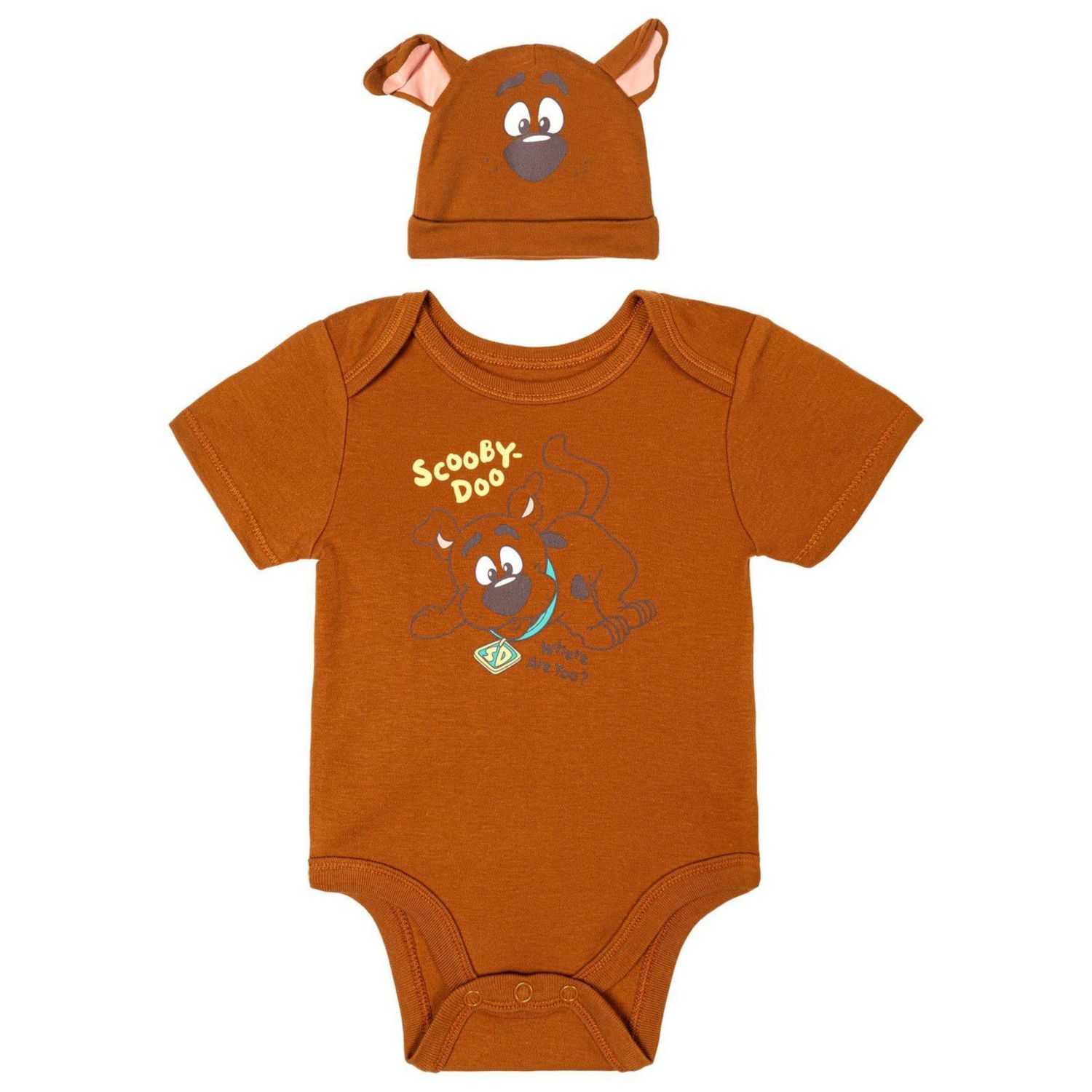 Baby Boys (0-24M) Cosplay Bodysuit and Hat Set