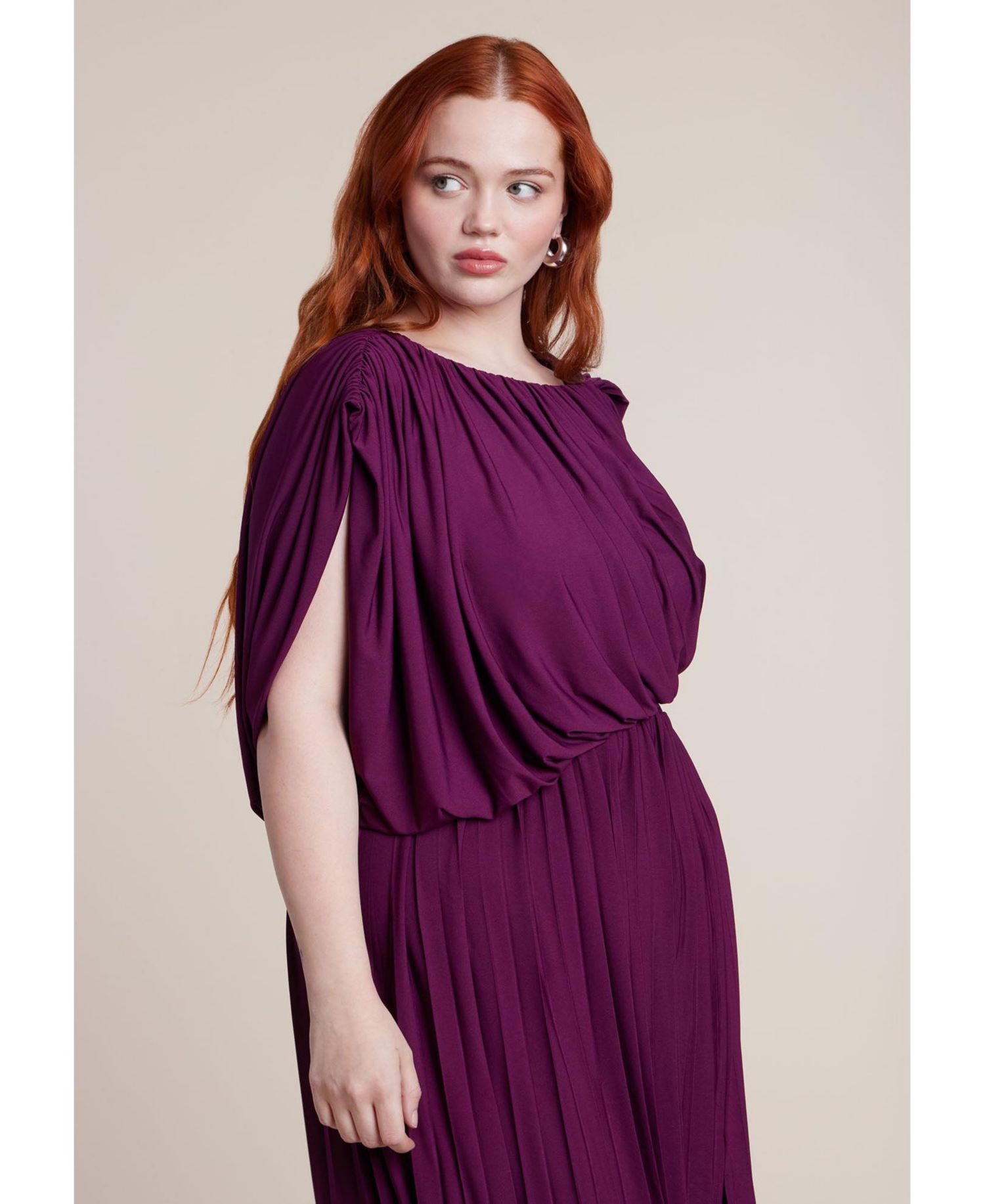 Women's Asym Bodice Maxi Dress