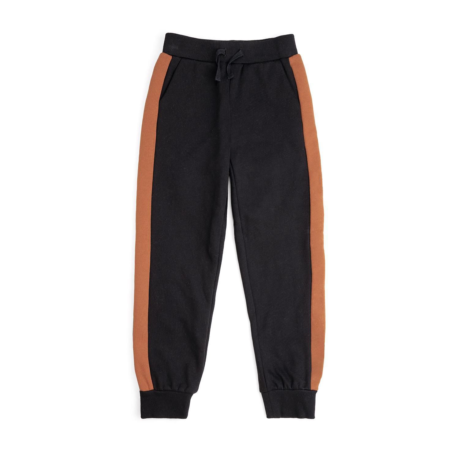 Boys' 4-20 Striped Brushed-Fleece Jogger