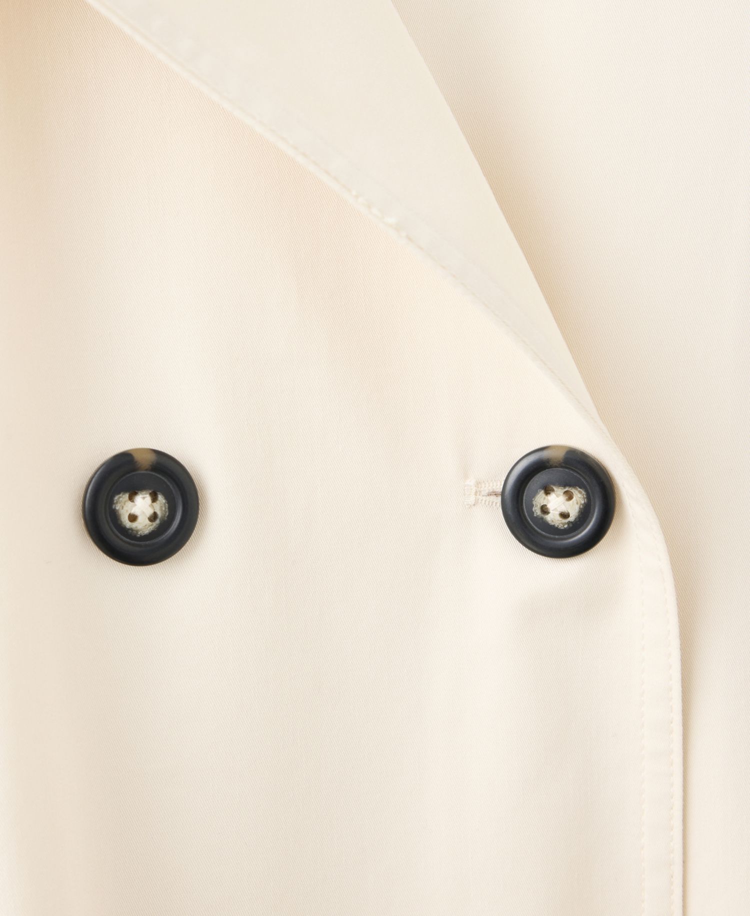 Women's Belted Funnel-Neck Long Trench Coat