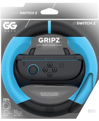 Gripz Corava Wireless Hall-Effect Racing Wheel + Controller, 2-Piece Bundle for Nintendo Switch 2