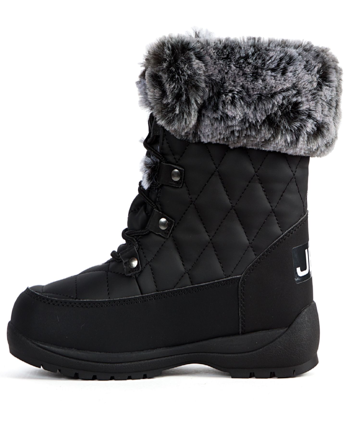 Женские ботинки JBU Avalon Cold Weather Lace-Up Booties, цвет: Чёрный — фото 6