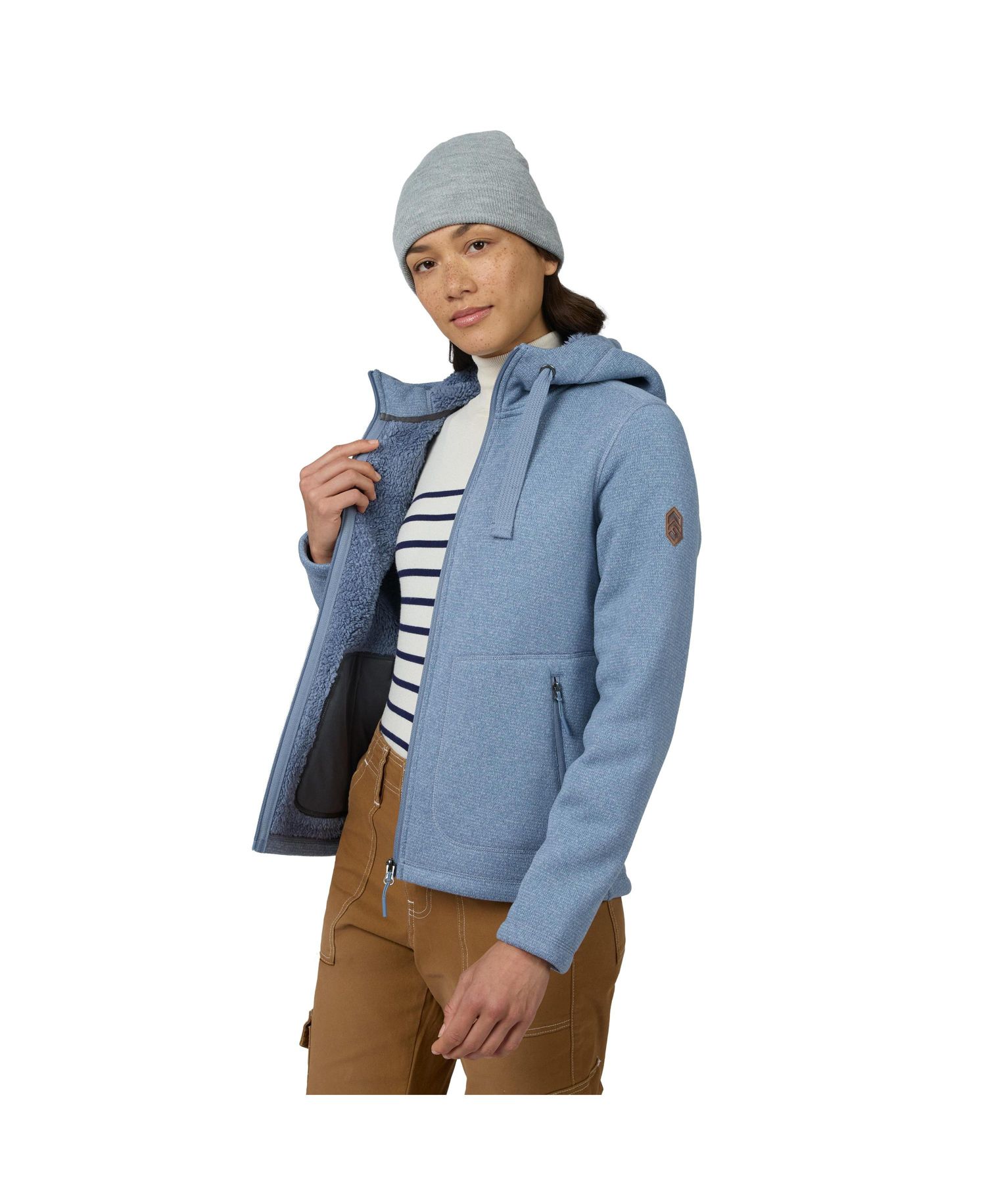 Women's Textured Mountain Fleece Jacket