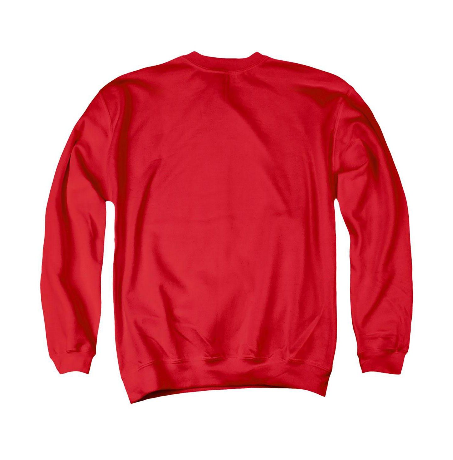 Мужские толстовки Batman Big & Tall Robin Logo Long Sleeve Graphic Crewneck, цвет: Красный — фото 3